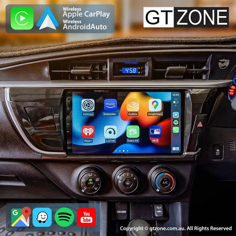 Toyota Corolla Head Unit Upgrade Kit (2013-2016) - 10inch Wireless MultiTouch Smartscreen with Apple Carplay Android Auto Toyota Corolla Head Unit Upgrade Kit (2013-2016) - 10inch Wireless MultiTouch Smartscreen with Apple Carplay Android Auto