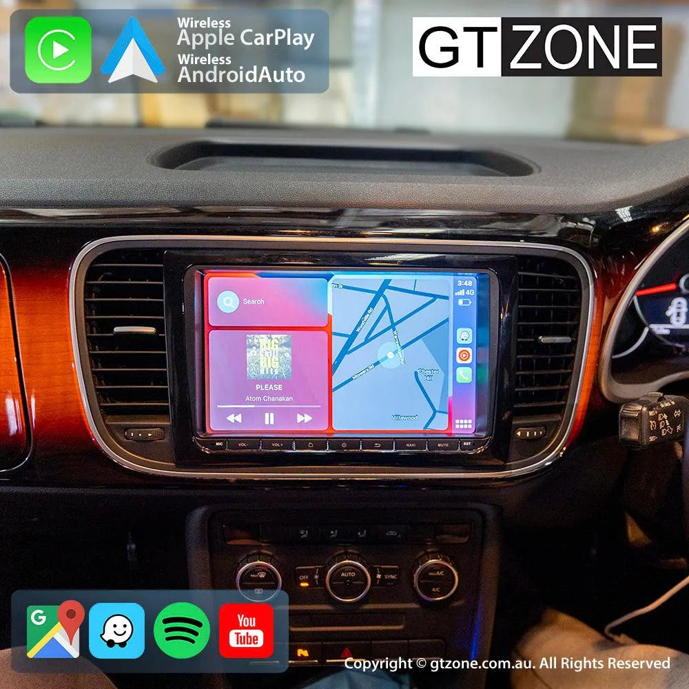Volkswagen Beetle Head Unit Upgrade Kit (2012-2019) - 9inch Wireless Multitouch Smartscreen with Apple Carplay Android Auto Volkswagen Beetle Head Unit Upgrade Kit (2012-2019) - 9inch Wireless Multitouch Smartscreen with Apple Carplay Android Auto