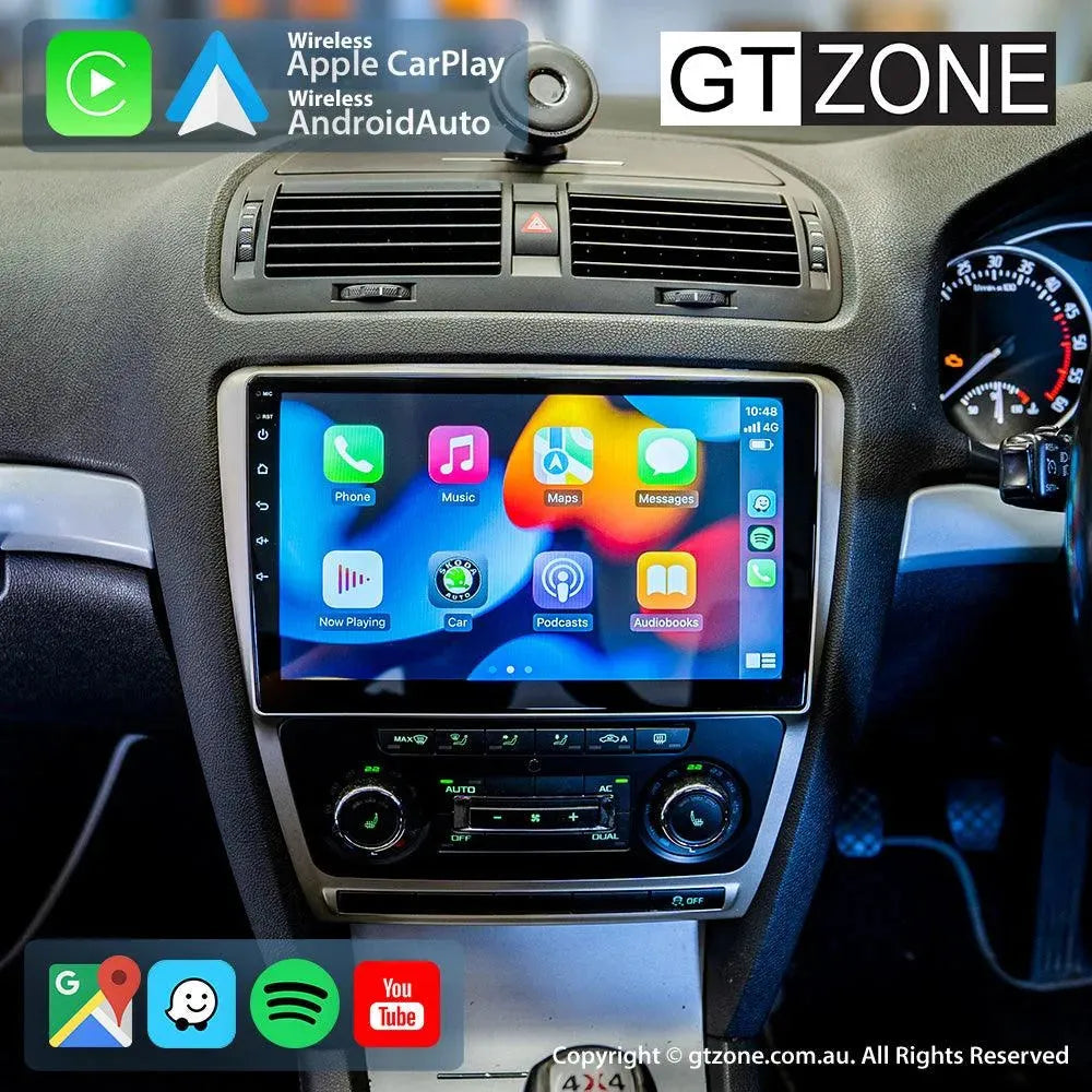 Skoda Yeti Head Unit Upgrade Kit (2009-2018) - 9inch Wireless Multitouch Smartscreen with Apple Carplay Android Auto Skoda Yeti Head Unit Upgrade Kit (2009-2018) - 9inch Wireless Multitouch Smartscreen with Apple Carplay Android Auto