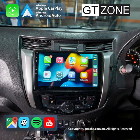 Nissan Navara NP300 Head Unit Upgrade Kit (2015-2019) - 10inch Wireless Multitouch Smartscreen with Apple Carplay Android Auto Nissan Navara NP300 Head Unit Upgrade Kit (2015-2019) - 10inch Wireless Multitouch Smartscreen with Apple Carplay Android Auto