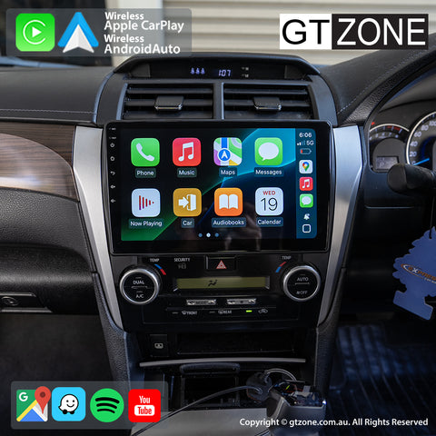 Toyota Aurion Head Unit Upgrade Kit (2012-2015) - 10 inch Wireless MultiTouch Smartscreen with Apple Carplay Android Auto Toyota Aurion Head Unit Upgrade Kit (2012-2015) - 10 inch Wireless MultiTouch Smartscreen with Apple Carplay Android Auto