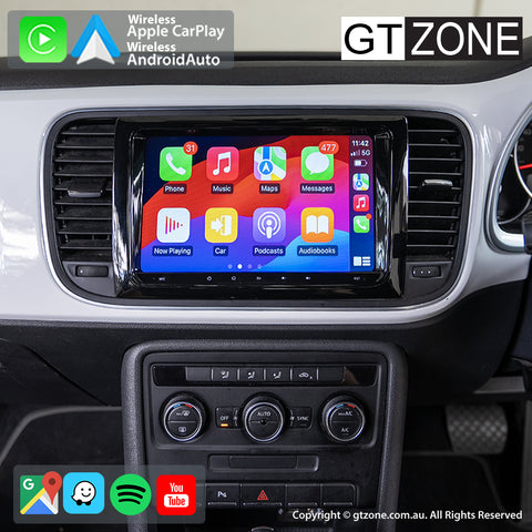 Volkswagen Beetle Head Unit Upgrade Kit (2012-2019) - 9inch Wireless Multitouch Smartscreen with Apple Carplay Android Auto Volkswagen Beetle Head Unit Upgrade Kit (2012-2019) - 9inch Wireless Multitouch Smartscreen with Apple Carplay Android Auto