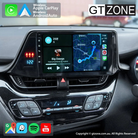 Toyota CHR Head Unit Upgrade Kit (2016-2019) - 9inch Wireless MultiTouch Smartscreen with Apple Carplay Android Auto Toyota CHR Head Unit Upgrade Kit (2016-2019) - 9inch Wireless MultiTouch Smartscreen with Apple Carplay Android Auto
