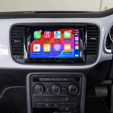Volkswagen Beetle Head Unit Upgrade Kit (2012-2019) - 9inch Wireless Multitouch Smartscreen with Apple Carplay Android Auto Volkswagen Beetle Head Unit Upgrade Kit (2012-2019) - 9inch Wireless Multitouch Smartscreen with Apple Carplay Android Auto