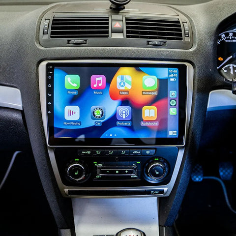Skoda Octavia Head Unit Upgrade Kit (2013-2019) - 9inch Wireless Multitouch Smartscreen with Apple Carplay Android Auto Skoda Octavia Head Unit Upgrade Kit (2013-2019) - 9inch Wireless Multitouch Smartscreen with Apple Carplay Android Auto
