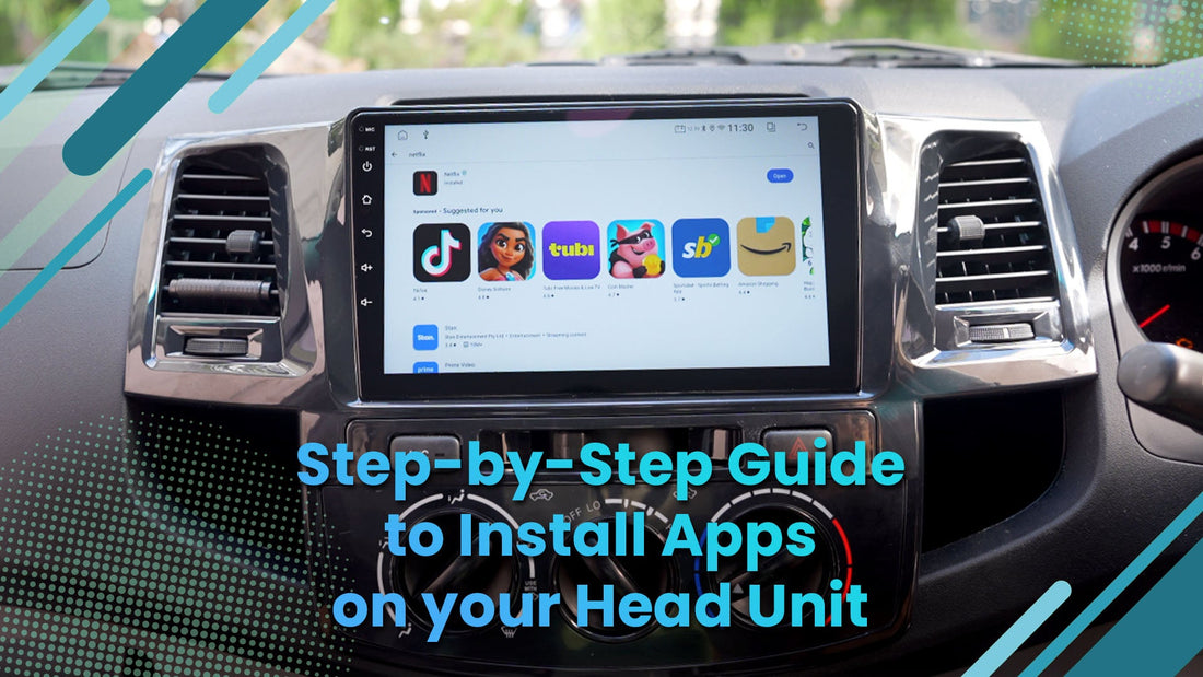 Step-by-step guide to install apps on your head unit