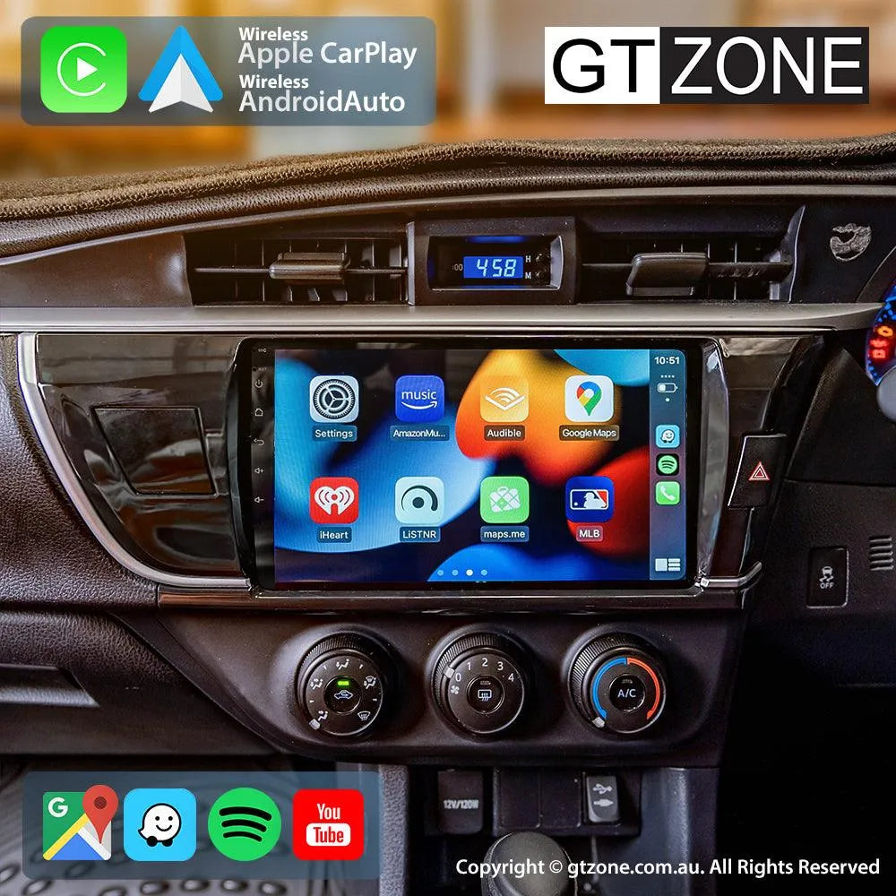 Toyota Corolla Carplay Android Auto Head Unit Stereo 2013-2016