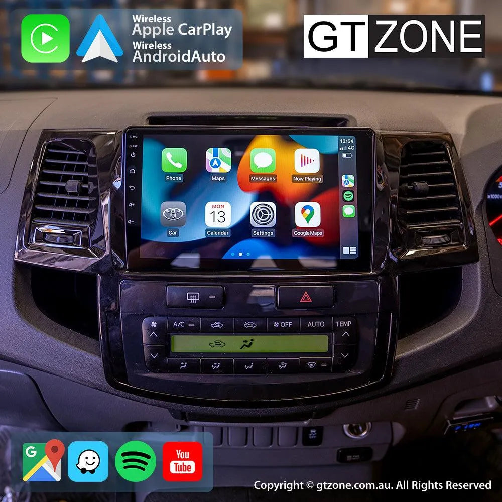 Toyota Hilux N70 Head Unit 9 Inch Upgrade Kit (2005-2015) - GTZONE – GTzone