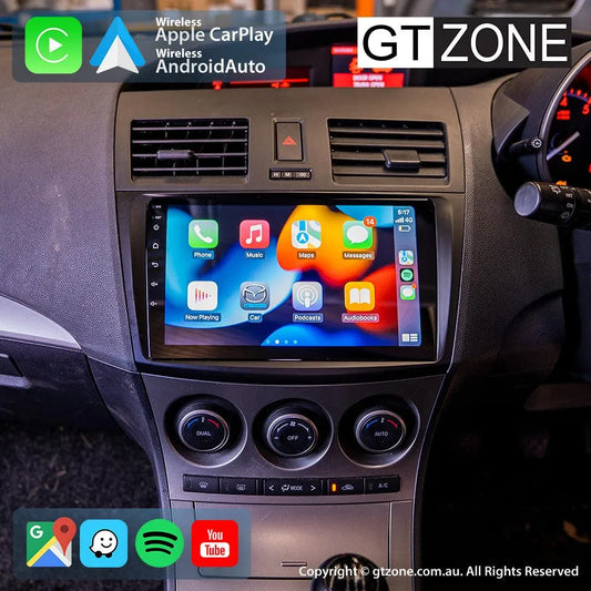 Mazda 3 Carplay Android Auto Head Unit Stereo 2009-2013 9 inch - gtzone