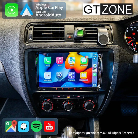 Volkswagen Jetta Head Unit Upgrade Kit (2011-2018) - 9inch Wireless Multitouch Smartscreen with Apple Carplay Android Auto