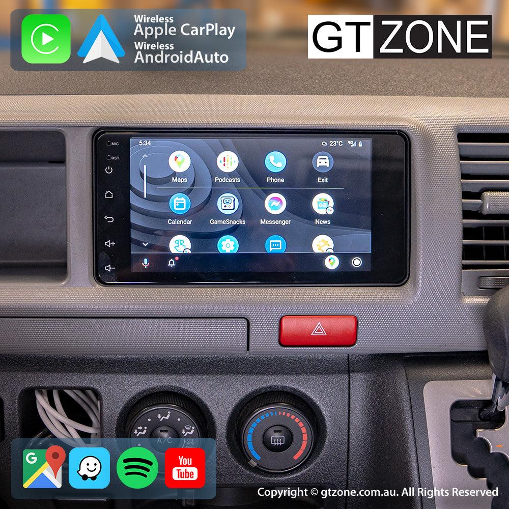 Toyota Hiace Carplay Android Auto Head Unit Stereo 2004-2019 - gtzone