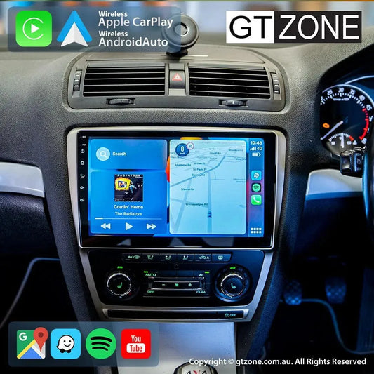 Skoda Yeti Head Unit Upgrade Kit (2009-2018) - 9inch Wireless Multitouch Smartscreen with Apple Carplay Android Auto