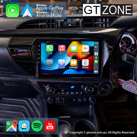 Toyota Hilux Carplay Android Auto Head Unit Stereo 2015-Now