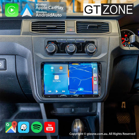 Volkswagen Caddy Carplay Android Auto Head Unit Stereo 2015-Present 9 inch - gtzone