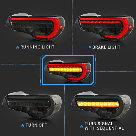 Toyota 86 Subaru BRZ 2012-2021 - Vland Sequential Tail Lights