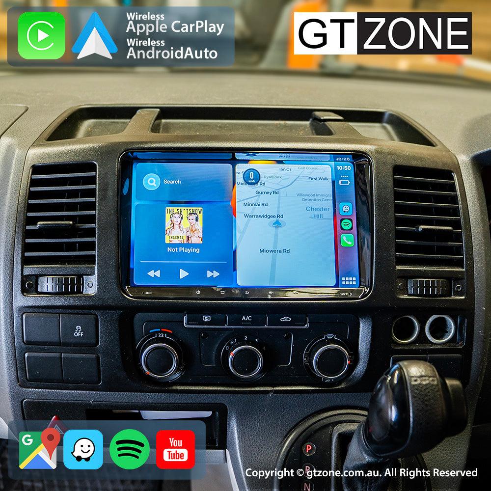 Volkswagen Transporter T5 Carplay Android Auto Head Unit Stereo 2010-2015 9 inch - gtzone