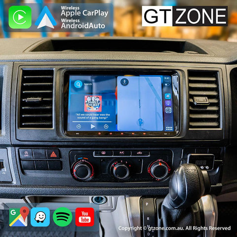 Volkswagen Transporter T6 Carplay Android Auto Head Unit Stereo 2016-2019 9 inch - gtzone