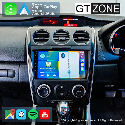 Mazda CX7 Head Unit Upgrade Kit (2009-2012) - 9inch Wireless Multitouch Smartscreen with Apple Carplay Android Auto