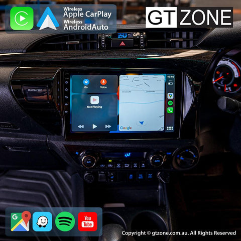 Toyota Hilux Carplay Android Auto Head Unit Stereo 2015-Now