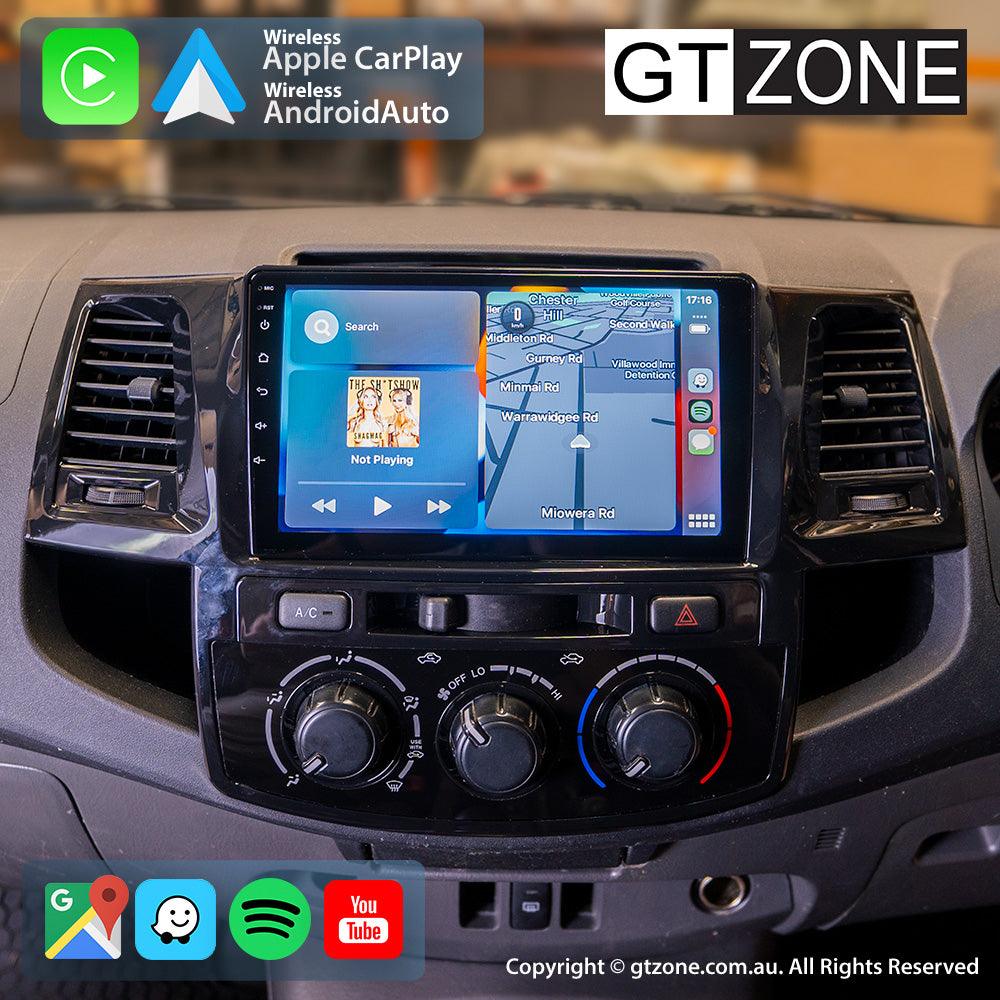 Toyota Hilux Carplay Android Auto Head Unit Stereo 2005-2015 T2-AC - gtzone