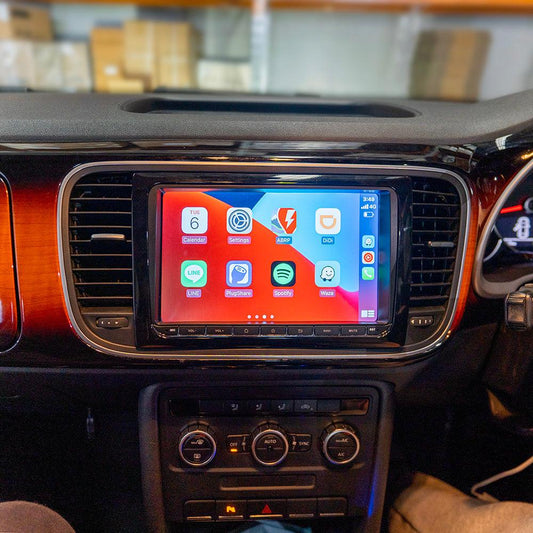 Volkswagen Beetle Head Unit Upgrade Kit (2012-2019) - 9inch Wireless Multitouch Smartscreen with Apple Carplay Android Auto 1000