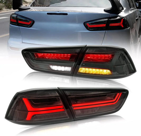 Mitsubishi Lancer 2008-2018 Evo X - Vland Sequential LED Tail Lights