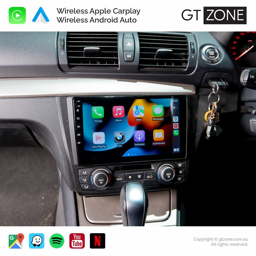 BMW 1-Series Auto-AC Carplay Android Auto Head Unit Stereo 2004-2011 9 inch