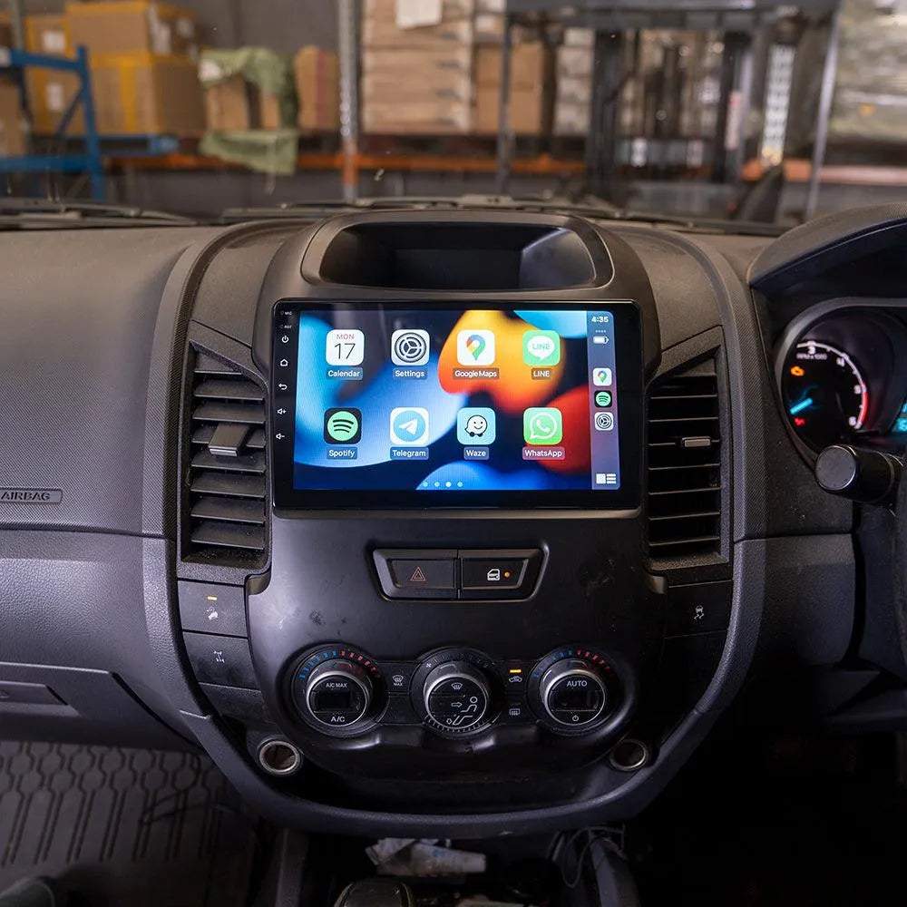 Ford Ranger Unit Ford Ranger 2012 - 2015 | 9'' Apple Carplay & Android Auto Head Unit ...