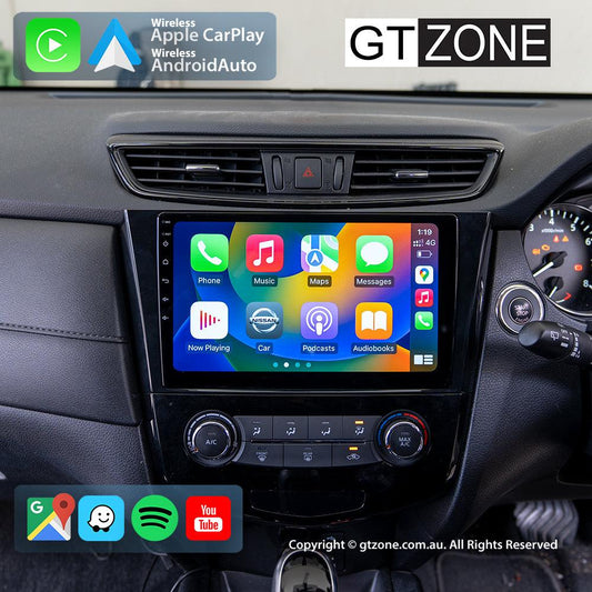 Nissan Xtrail Head Unit Upgrade Kit - 9inch Wireless Multitouch Smartscreen with Apple Carplay Android Auto 1000