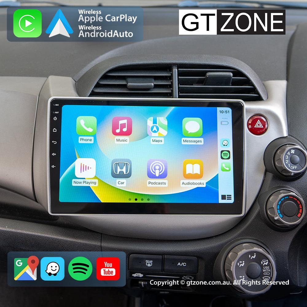 Honda Jazz Head Unit Upgrade Kit (2008-2013) - 9inch Wireless Multitouch Smartscreen with Apple Carplay Android Auto