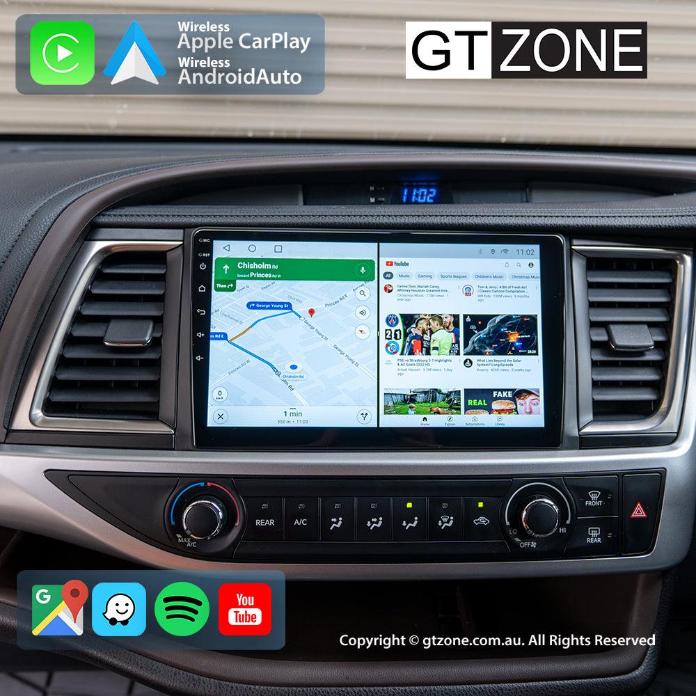 Toyota Kluger Grande Carplay Android Auto Head Unit Stereo 2014-2019