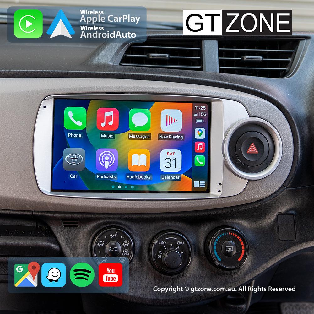 Toyota Yaris Carplay Android Auto Head Unit Stereo 2005-2011 9 inch - gtzone