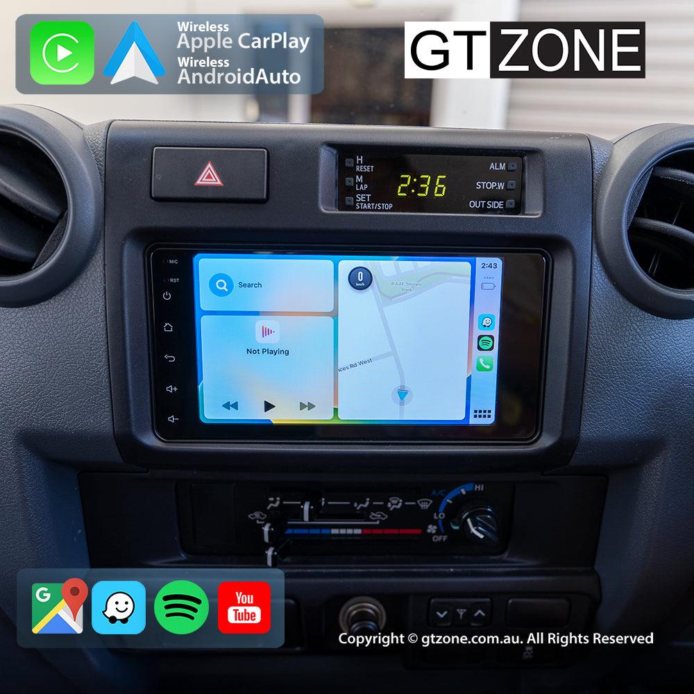 Toyota Landcruiser 79 Carplay Android Auto Head Unit Stereo 1983-Now 7 inch