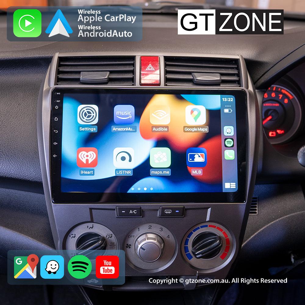 Honda City Head Unit Upgrade Kit (2009-2012) - 10inch Wireless Multitouch Smartscreen with Apple Carplay Android Auto