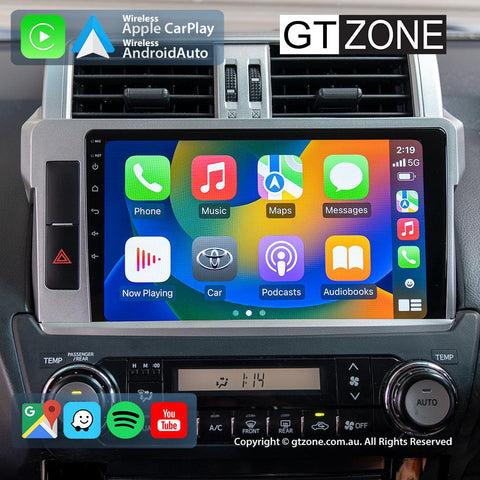 Toyota Prado 150-Series Carplay Android Auto Head Unit Stereo 2014-2017