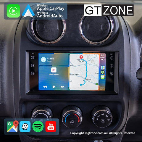 Jeep Compass Carplay Android Auto Head Unit Stereo 2010-2016