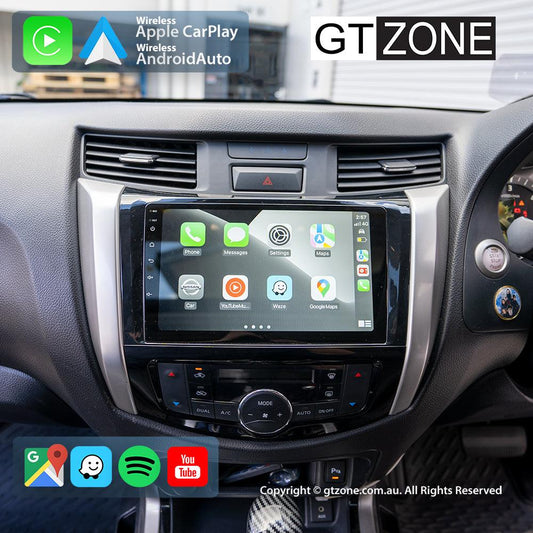 Nissan Navara NP300 Head Unit Upgrade Kit (2015-2019) - 9inch Wireless Multitouch Smartscreen with Apple Carplay Android Auto 1000