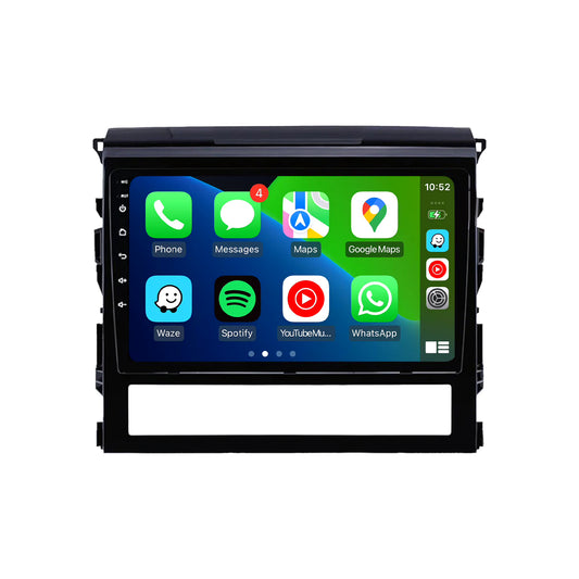 Toyota Landcruiser 200-Series Head Unit Upgrade Kit (2016-Present) - 9 inch Wireless Multitouch Smartscreen with Apple Carplay Android Auto 1500