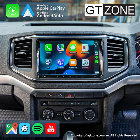 Volkswagen Amarok Carplay Android Auto Head Unit Stereo 2017-Present 9 inch - gtzone
