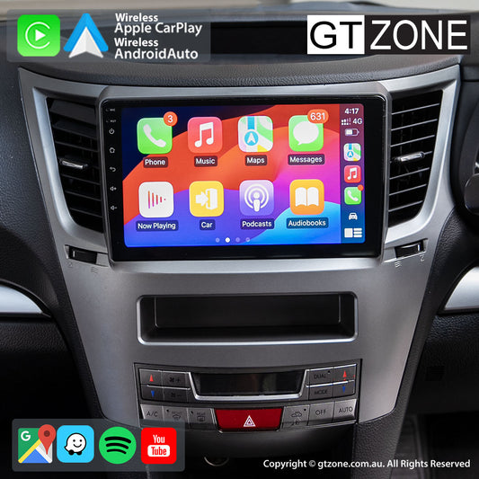 Subaru Outback Liberty Head Unit Upgrade Kit (2009-2014) - 9inch Wireless Apple Carplay Android Auto 1080