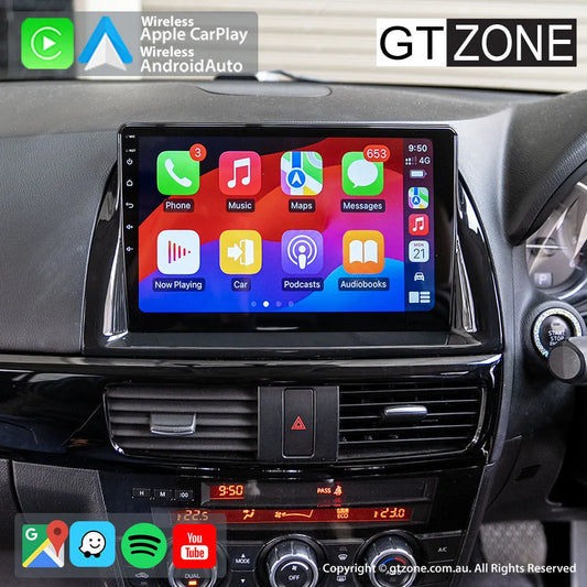 Mazda CX5 Head Unit Upgrade Kit (2012-2017) - 10inch Wireless Multitouch Smartscreen with Apple Carplay Android Auto 1080