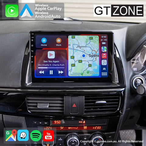 Mazda CX5 Head Unit Upgrade Kit (2012-2017) - 10inch Wireless Multitouch Smartscreen with Apple Carplay Android Auto