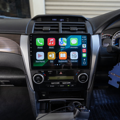 Toyota Aurion Head Unit Upgrade Kit (2012-2015) - 10 inch Wireless MultiTouch Smartscreen with Apple Carplay Android Auto