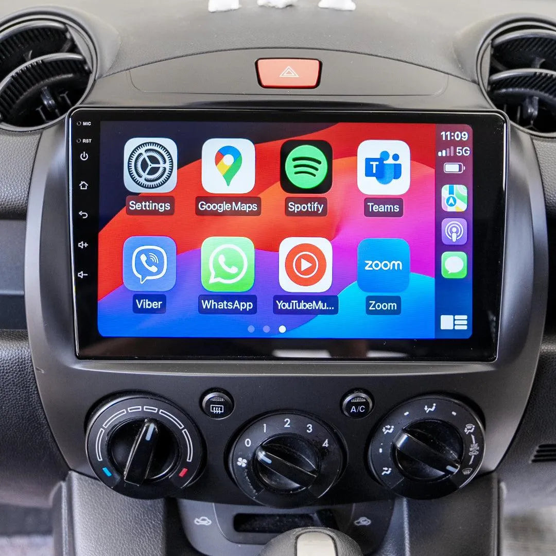Auto Upgrade Mazda 2 2007-2014 | 9'' Apple CarPlay & Android Auto Head Unit Upgrade ...