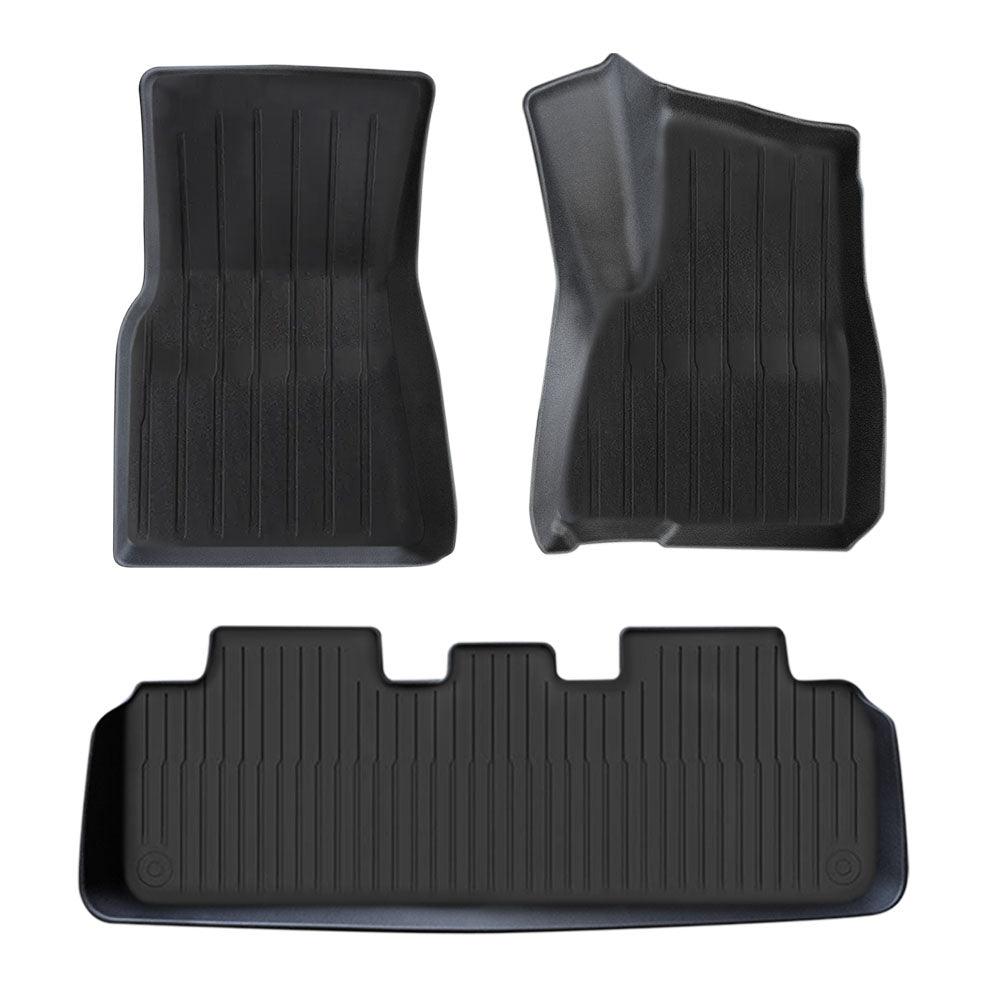 Tesla Model Y All Weather Waterproof TPE Floor Mat.