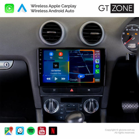 Audi A3 Carplay Android Auto Head Unit Stereo 2006-2012 9 inch