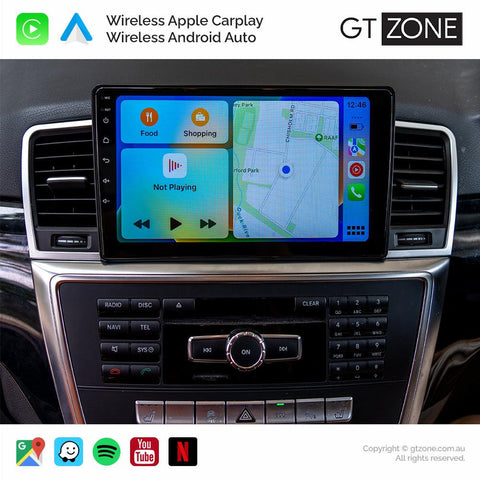 Mercedes Benz ML Carplay Android Auto Head Unit Stereo 2012-2015 9 inch