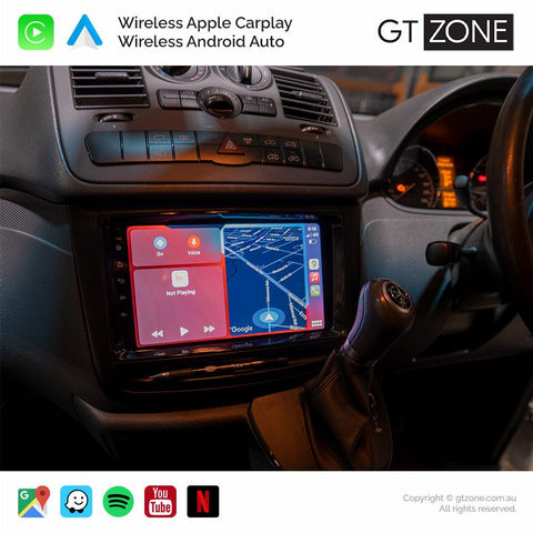 Mercedes Benz Vito Carplay Android Auto Head Unit Stereo 2006-2014 9 inch