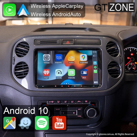 Volkswagen Tiguan Carplay Android Auto Head Unit Stereo 2008-2014 9 inch