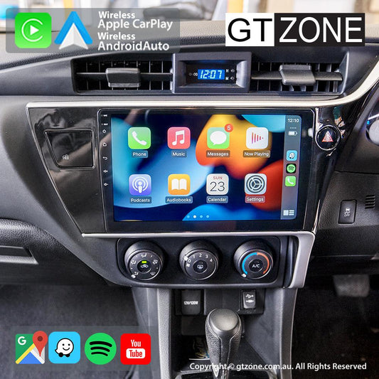 Toyota Corolla Sedan Head Unit Upgrade Kit (2017-2019) - 10inch Wireless MultiTouch Smartscreen with Apple Carplay Android Auto 1000